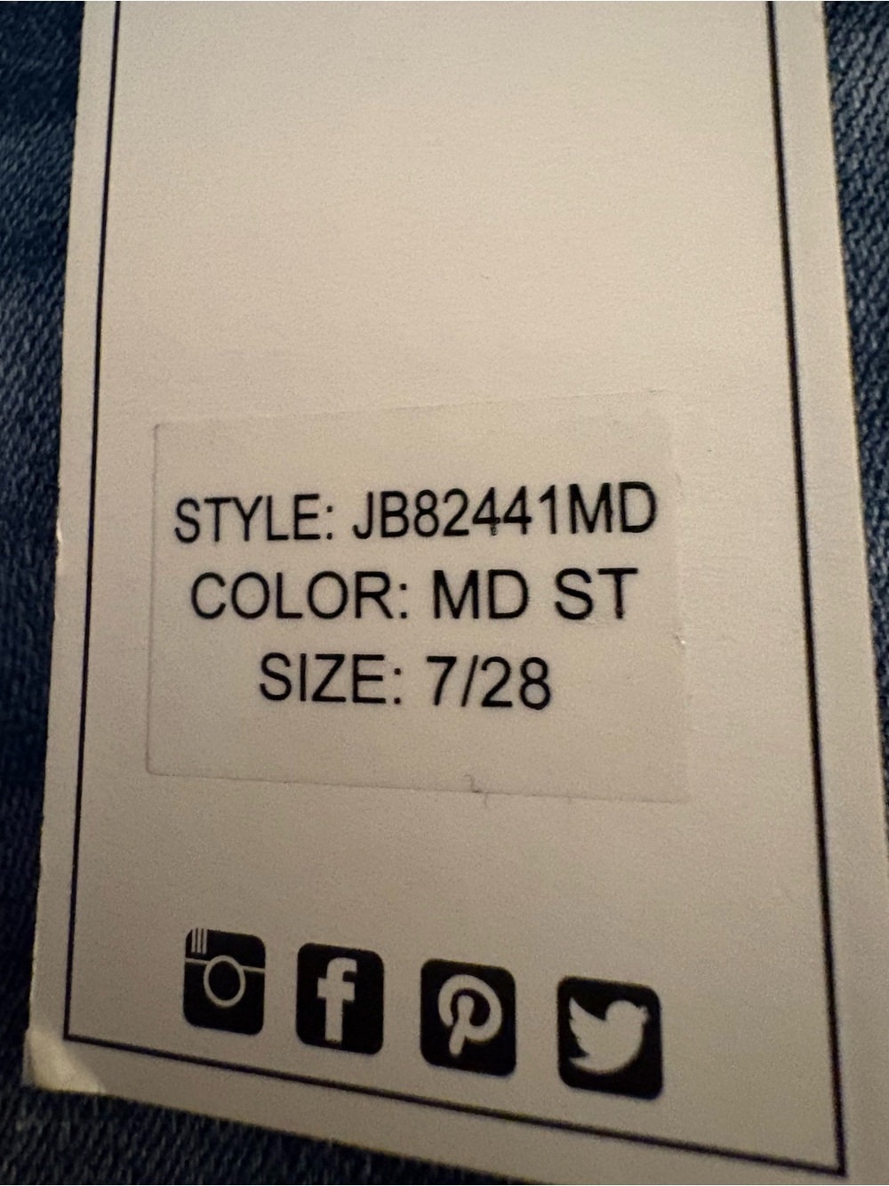 Judy Blue Light Blue Straight Leg Ankle Jeans - Picture 5 of 6
